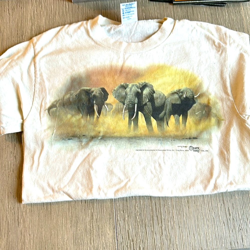 Adult small loose fit tee